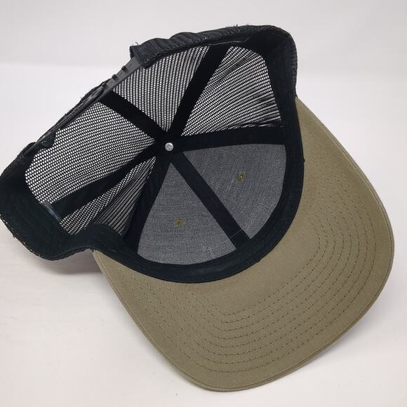 Mc Ferrin Real Estate Snapback Trucker Hat Green One Size Adjustable Richardson - Picture 7 of 10